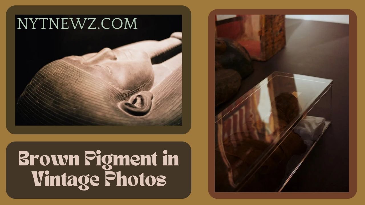 Brown Pigment in Vintage Photos