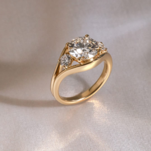 Floral Engagement Rings UK