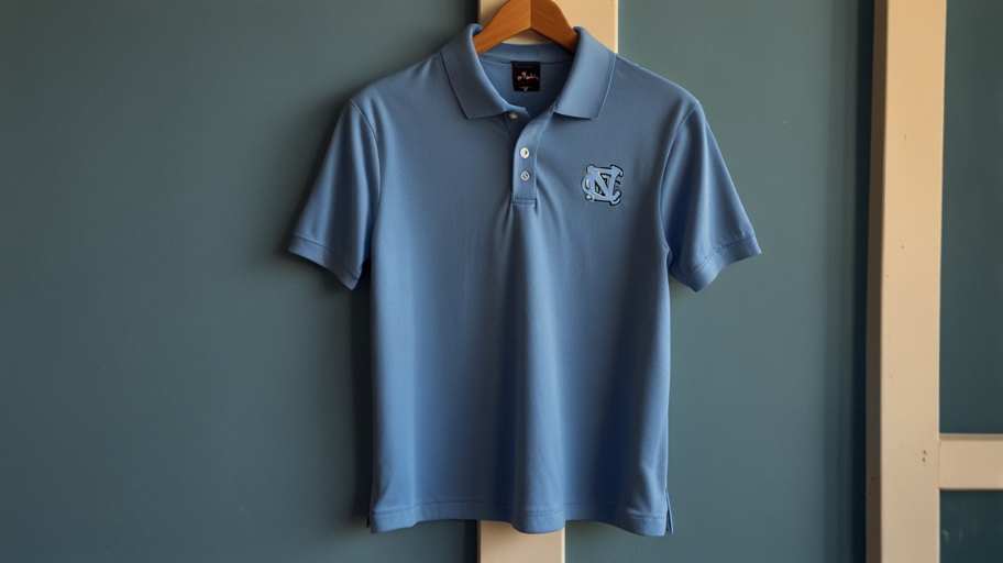 Men UNC Blue Polo Shirt Temu 3X