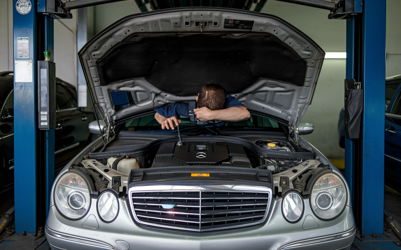 How to Repair Code U110B on a 09 Mercedes E350