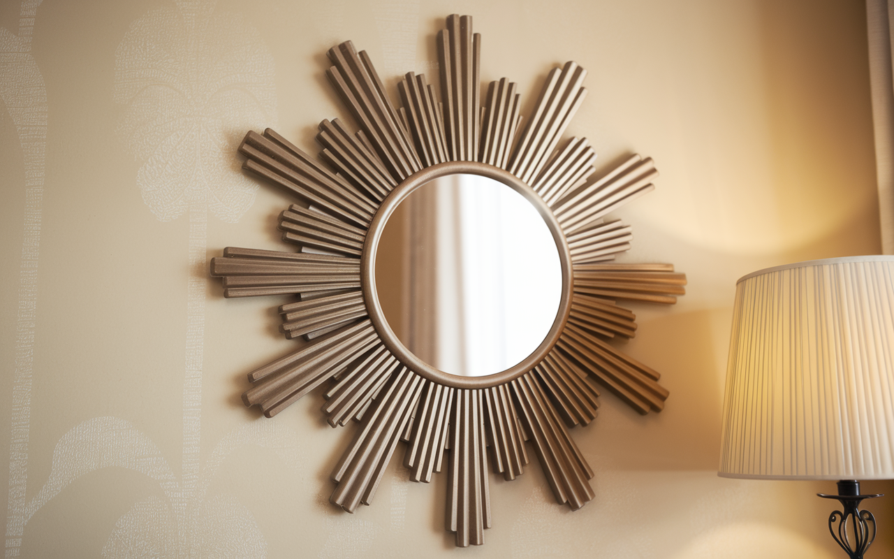 IKEA Sunburst Figgjo Wall Mirror