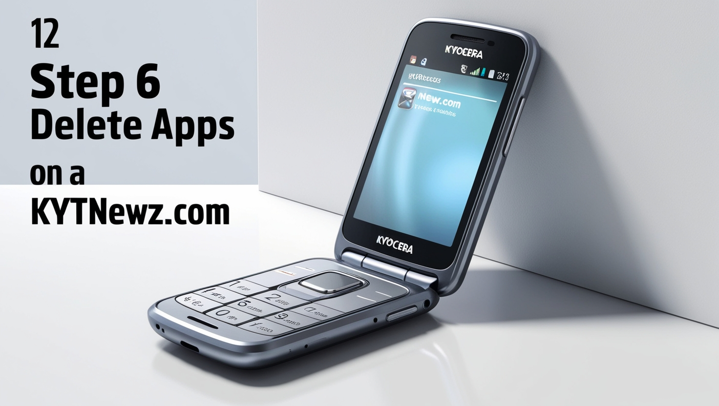 How to Delete Apps on Kyocera 902KC Flip Phone