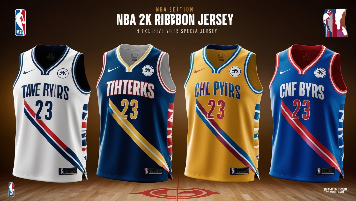 NBA 2K Ribbon Jersey