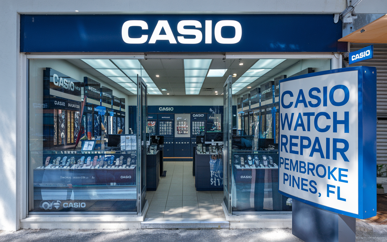 Casio Watch Repair Pembroke Pines fl1