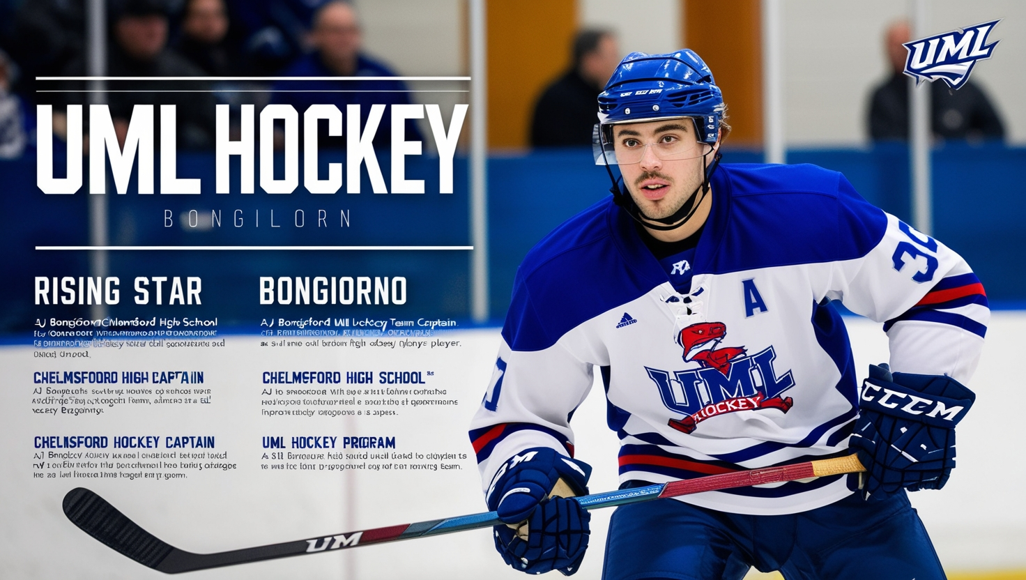 UML Hockey Bongiorno