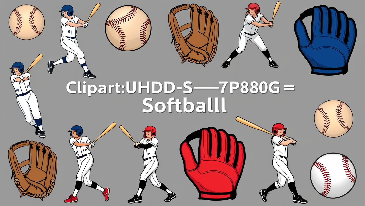 Clipart:uhdds-7P80G= Softball