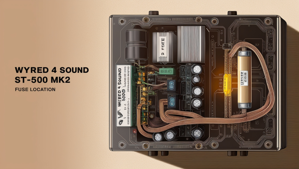 Wyred 4 Sound ST 500 MK2 Fuse Location