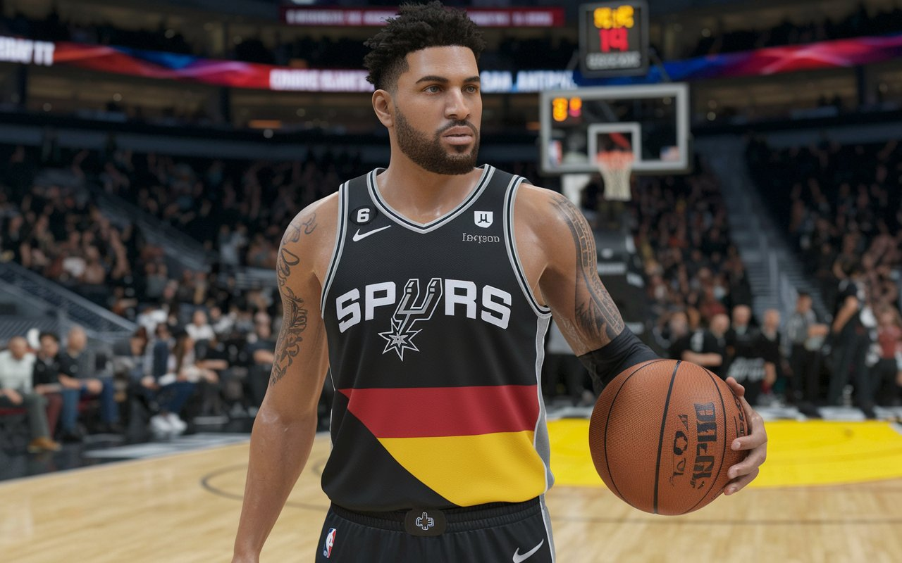 NBA 2K23 San Antonio Spurs City Jersey Recolor