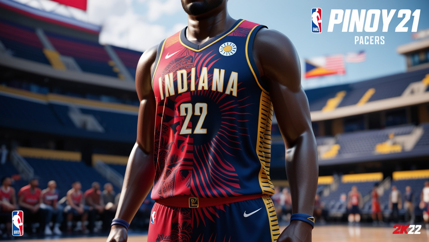 Pinoy21 Pacers Jersey NBA 2K22