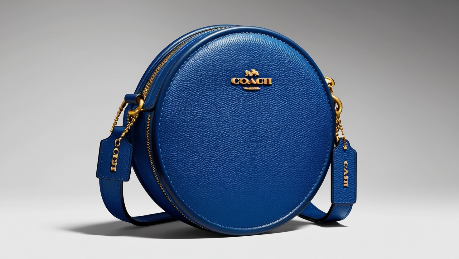 Vintage Coach Blue Canteen