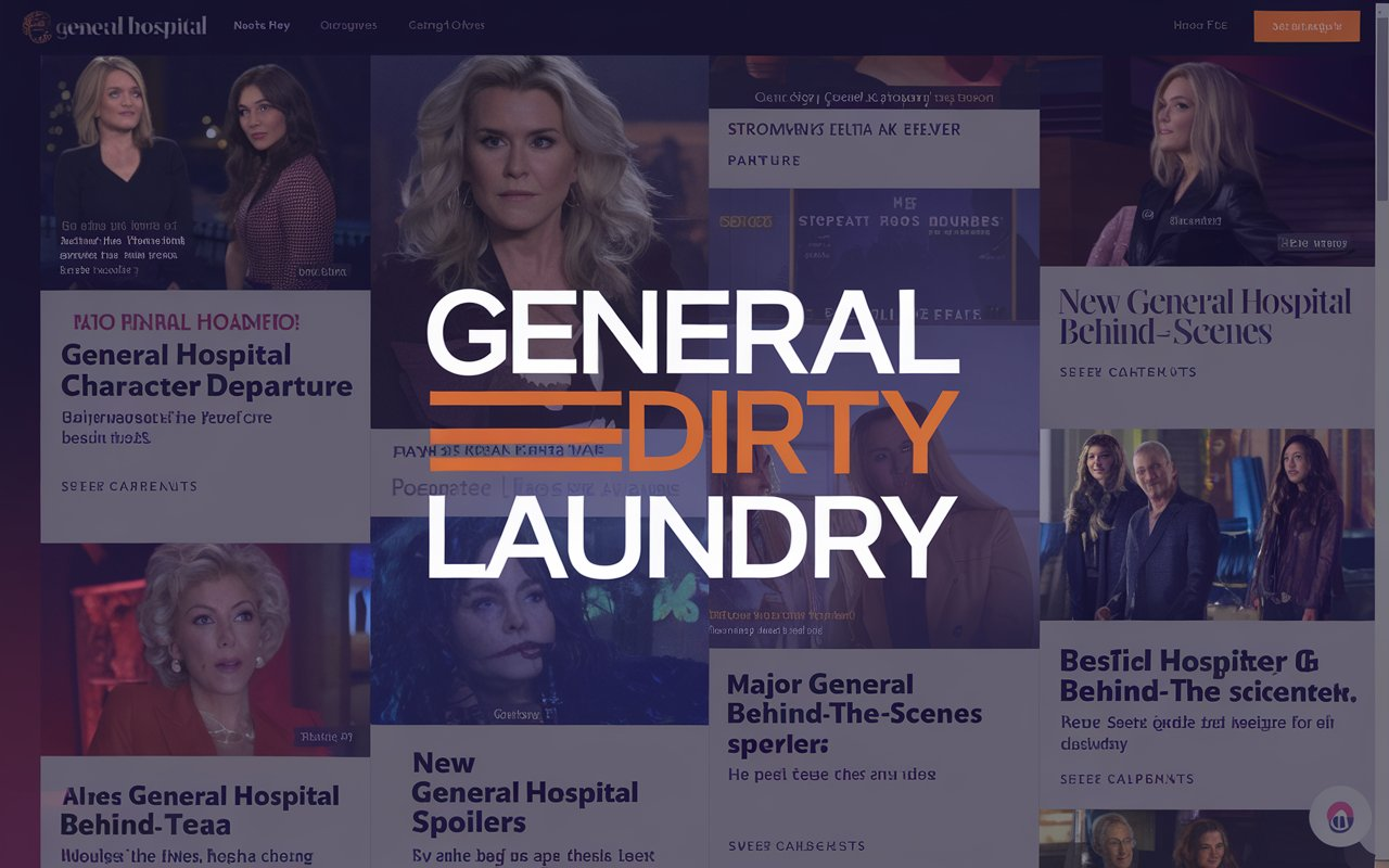 General Hospital Celeb Dirty Laundry